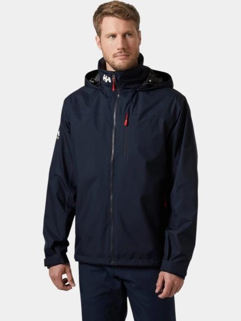 jacheta pentru navigatie pt. barbati Helly Hansen Crew Hooded Jacket 2.0 albastru inchis 2
