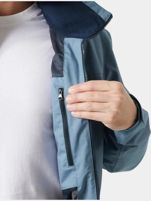 jacheta pentru navigatie pt. barbati Helly Hansen Crew Hooded Jacket 2.0 albastru 4