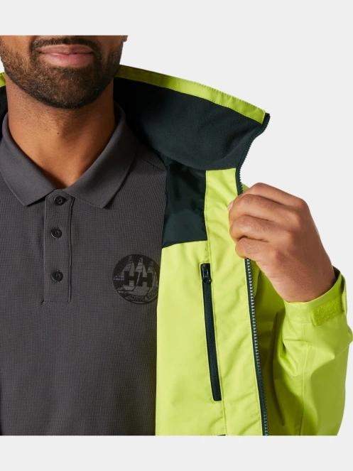 jacheta pentru navigatie pt. barbati Helly Hansen Crew Jacket 2.0 verde 4