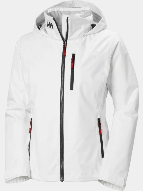 jacheta pentru navigatie pt. femei Helly Hansen W Crew Hooded Midl Jacket 2.0 alb 8