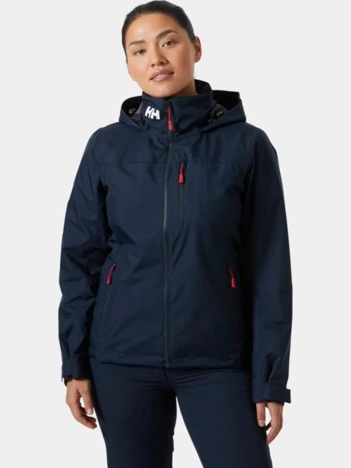 jacheta pentru navigatie pt. femei Helly Hansen W Crew Hooded Midl Jacket 2.0 albastru inchis 2