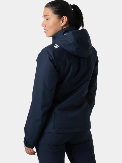 jacheta pentru navigatie pt. femei Helly Hansen W Crew Hooded Midl Jacket 2.0 albastru inchis 3