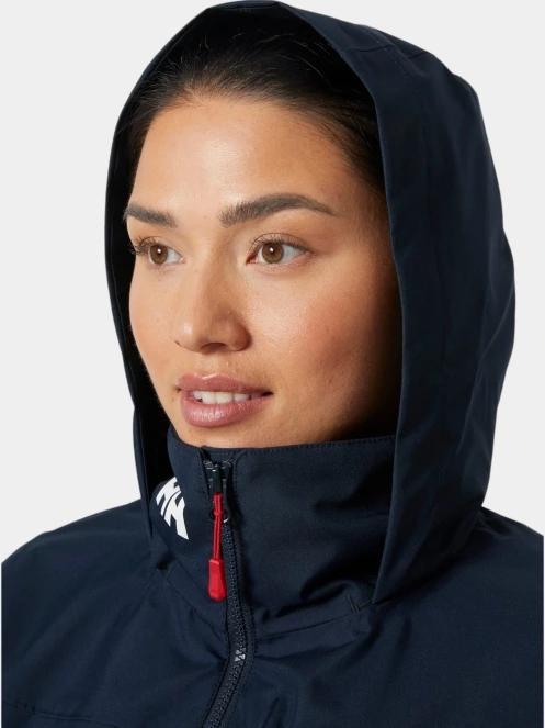 jacheta pentru navigatie pt. femei Helly Hansen W Crew Hooded Midl Jacket 2.0 albastru inchis 4