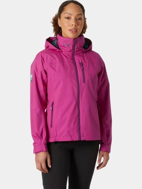 jacheta pentru navigatie pt. femei Helly Hansen W Crew Hooded Midl Jacket 2.0 magenta 2