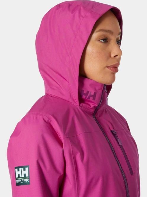 jacheta pentru navigatie pt. femei Helly Hansen W Crew Hooded Midl Jacket 2.0 magenta 4