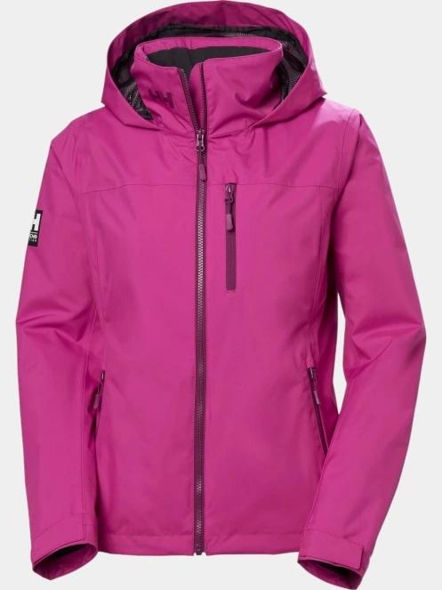 jacheta pentru navigatie pt. femei Helly Hansen W Crew Hooded Midl Jacket 2.0 magenta 8