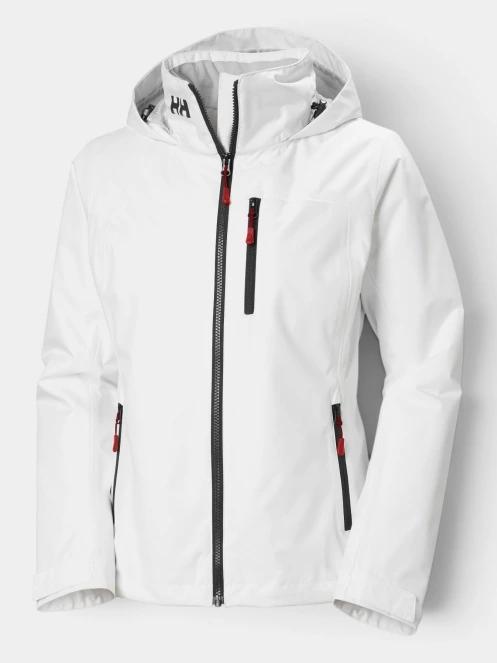 jacheta pentru navigatie pt. femei Helly Hansen W Crew Hooded Midl Jacket 2.0 alb 2