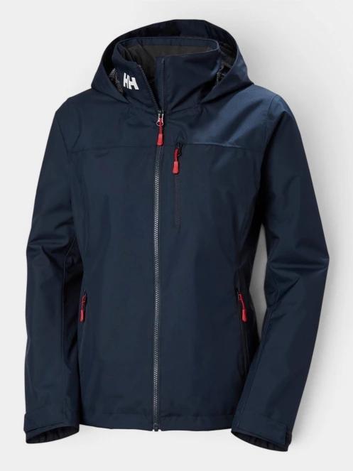jacheta pentru navigatie pt. femei Helly Hansen W Crew Hooded Midl Jacket 2.0 albastru inchis 2