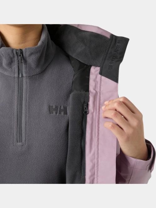 jacheta pentru navigatie pt. femei Helly Hansen W Crew Hooded Midl Jacket 2.0 violet 4