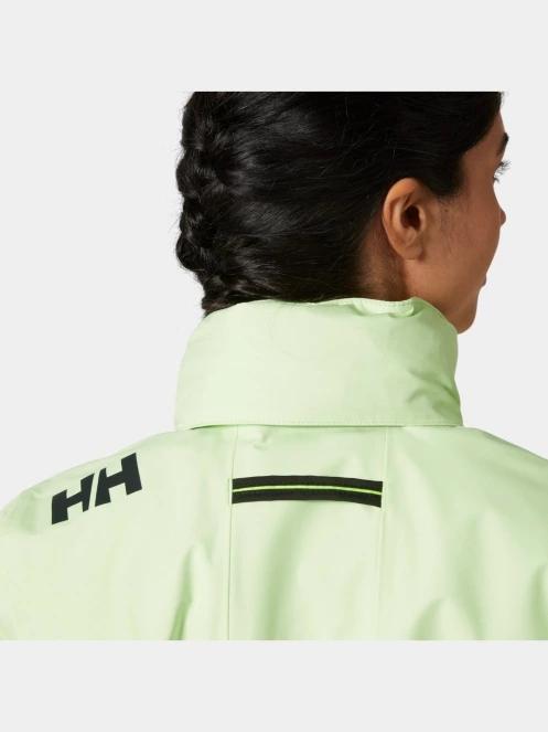 jacheta pentru navigatie pt. femei Helly Hansen W Crew Hooded Jacket 2.0 verde 6