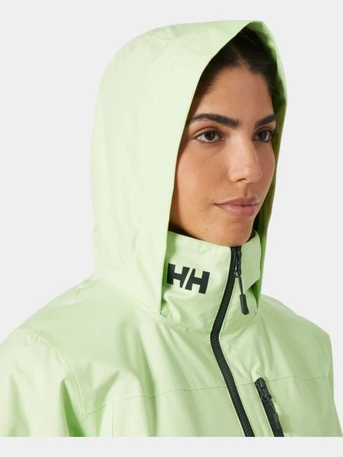 jacheta pentru navigatie pt. femei Helly Hansen W Crew Hooded Jacket 2.0 verde 7