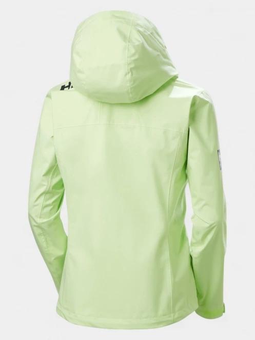 jacheta pentru navigatie pt. femei Helly Hansen W Crew Hooded Jacket 2.0 verde 9