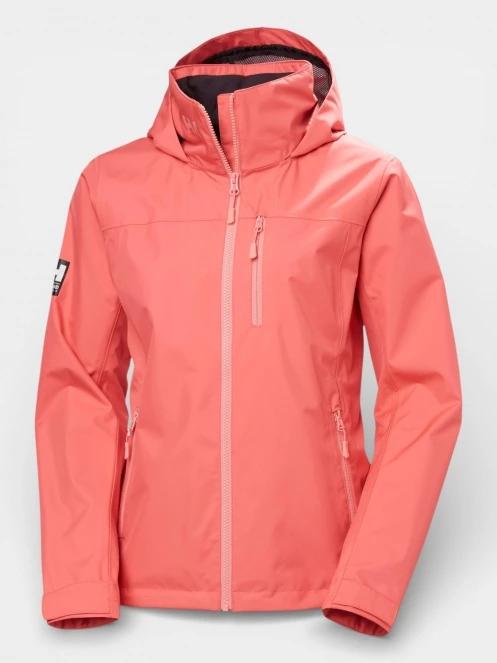 jacheta pentru navigatie pt. femei Helly Hansen W Crew Hooded Jacket 2.0 roz 10