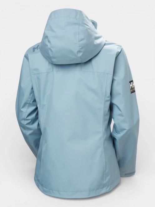 jacheta pentru navigatie pt. femei Helly Hansen W Crew Hooded Jacket 2.0 albastru deschis 8