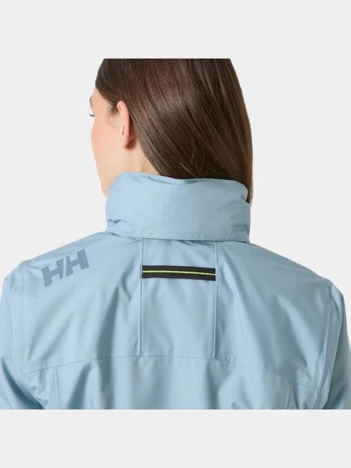 jacheta pentru navigatie pt. femei Helly Hansen W Crew Hooded Jacket 2.0 albastru deschis 4