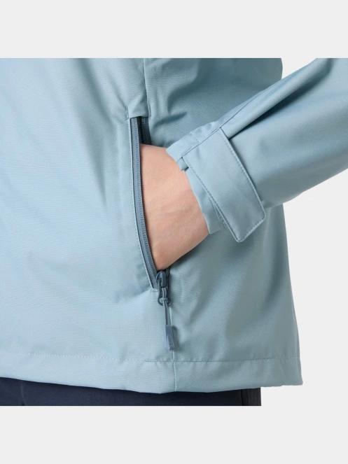 jacheta pentru navigatie pt. femei Helly Hansen W Crew Hooded Jacket 2.0 albastru deschis 7