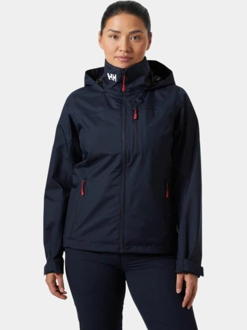 jacheta pentru navigatie pt. femei Helly Hansen W Crew Hooded Jacket 2.0 albastru inchis 2