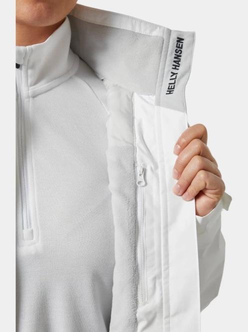 jacheta pentru navigatie pt. femei Helly Hansen W Crew Midlayer Jacket 2 alb 5