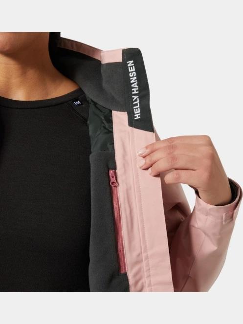 jacheta pentru navigatie pt. femei Helly Hansen W Crew Midlayer Jacket 2 roz 4