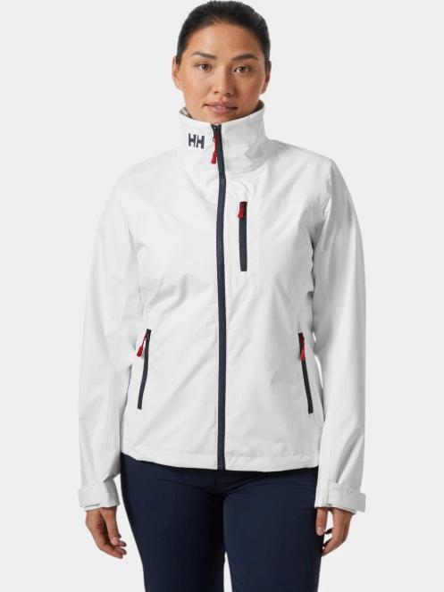jacheta pentru navigatie pt. femei Helly Hansen W Crew Jacket 2.0 alb 2