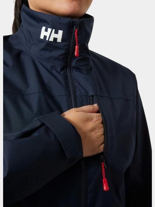 jacheta pentru navigatie pt. femei Helly Hansen W Crew Jacket 2.0 albastru inchis 4