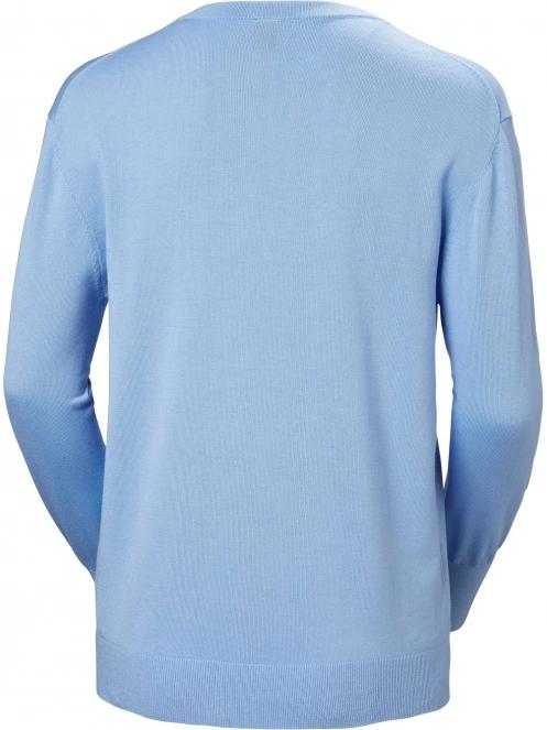 pulover pt. femei Helly Hansen W Salt Summer Knit albastru deschis 7