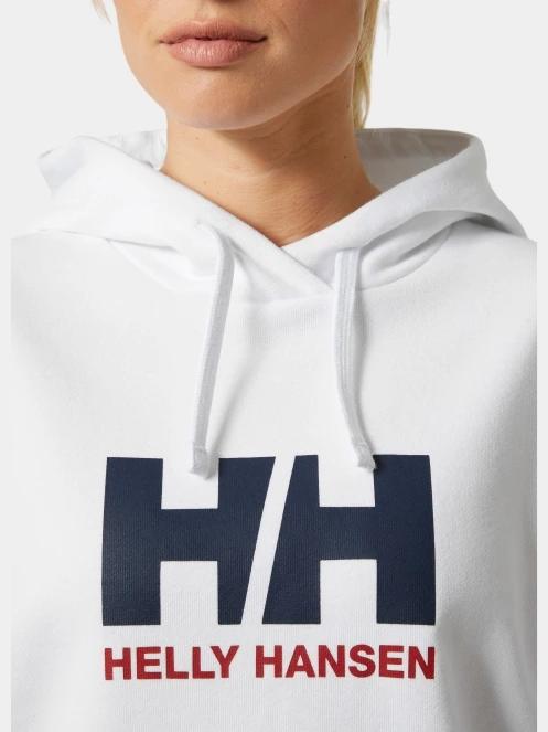 pulover cu gluga pt. femei Helly Hansen W Hh Logo Hoodie 2.0 alb 4