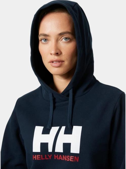pulover cu gluga pt. femei Helly Hansen W Hh Logo Hoodie 2.0 albastru inchis 4