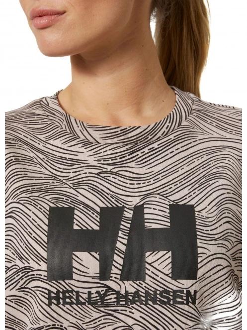 pulover pt. femei Helly Hansen W Hh Logo Crew Sweat Graphic 2 roz 4
