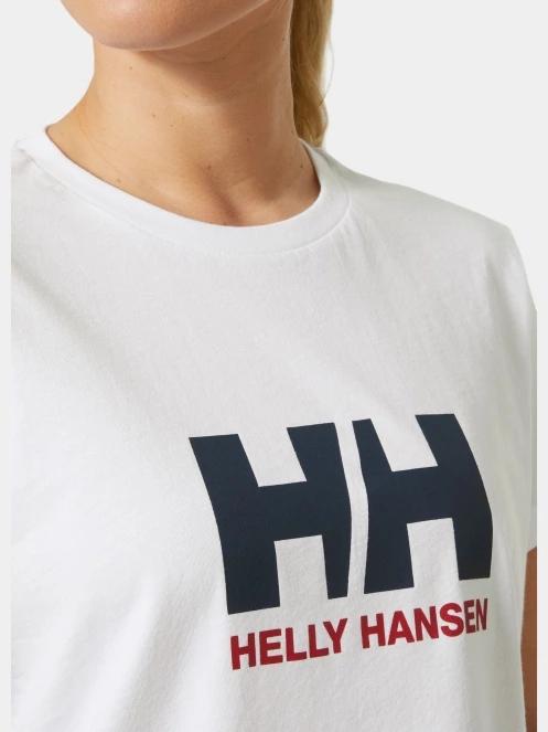 tricou cu maneci scurte pt. femei Helly Hansen W Hh Logo T-Shirt 2.0 alb 4