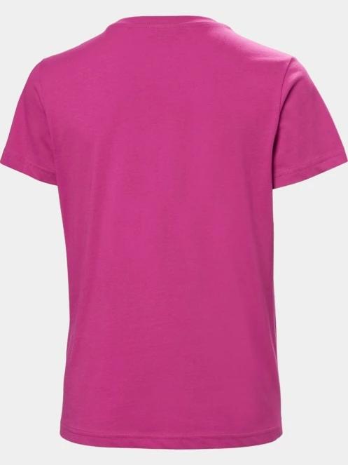 tricou cu maneci scurte pt. femei Helly Hansen W Hh Logo T-Shirt 2.0 magenta 6