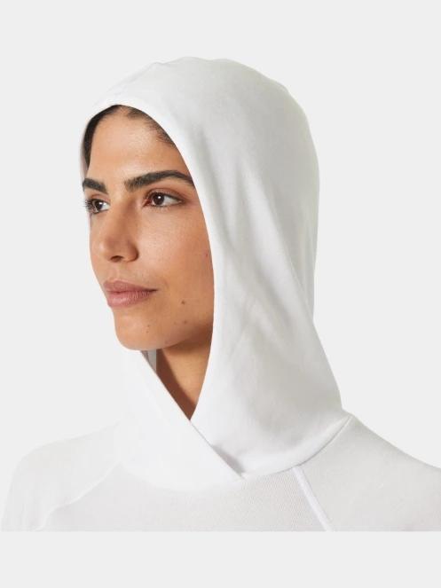 pulover cu gluga pt. femei Helly Hansen W Inshore Hoodie 2.0 alb 4