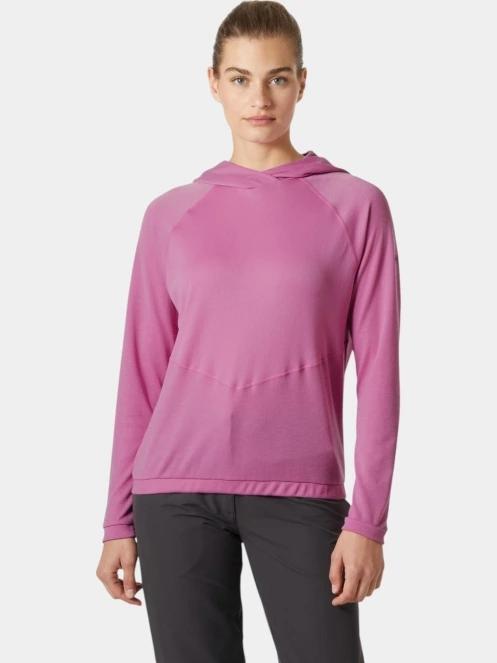 pulover cu gluga pt. femei Helly Hansen W Inshore Hoodie 2.0 roz 2