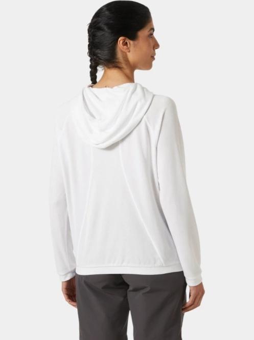 pulover cu gluga pt. femei Helly Hansen W Inshore Hoodie 2.0 alb 3