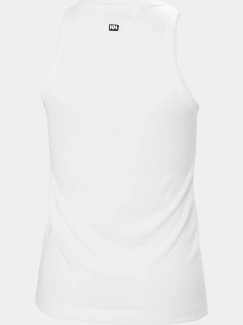 tricou de sport fara maneci pt. femei Helly Hansen W Skagen Singlet alb 7