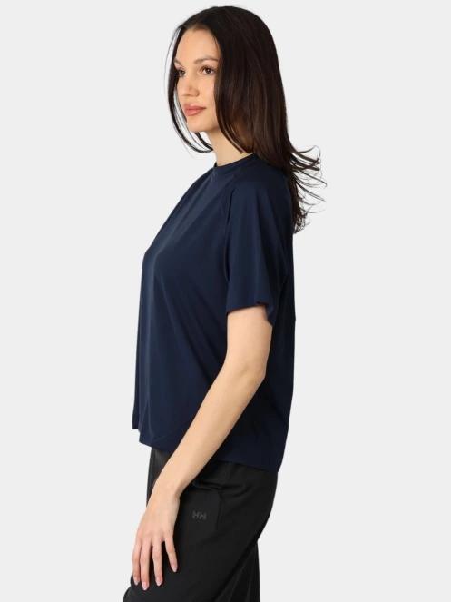 tricou cu maneci scurte pt. femei Helly Hansen W Ocean T-Shirt albastru inchis 3
