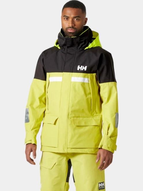 jacheta pentru navigatie pt. barbati Helly Hansen Pier 4.0 Jacket verde 2