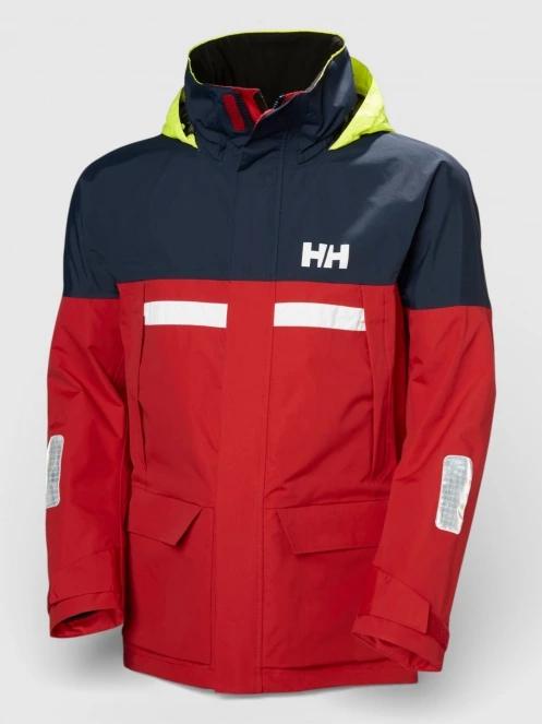 jacheta pentru navigatie pt. barbati Helly Hansen Pier Jacket 4.0 rosu 12