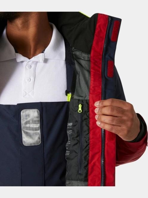 jacheta pentru navigatie pt. barbati Helly Hansen Pier Jacket 4.0 rosu 5