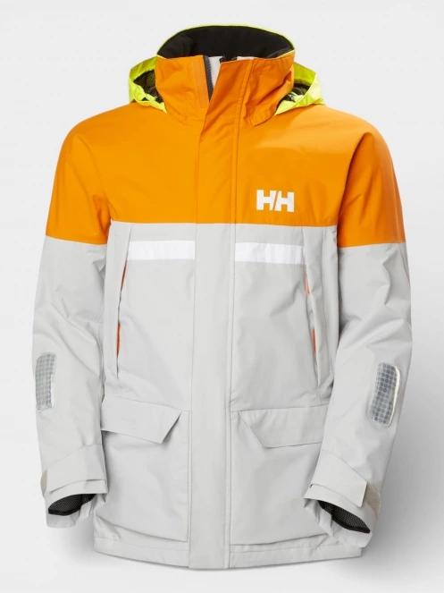 jacheta pentru navigatie pt. barbati Helly Hansen Pier Jacket 4.0 gri 11