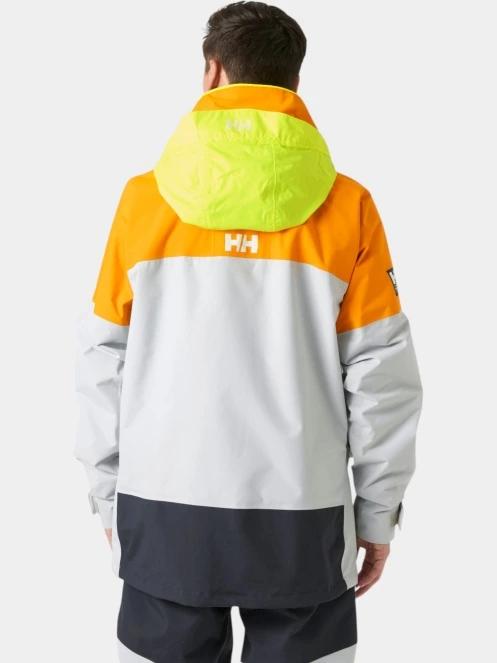 jacheta pentru navigatie pt. barbati Helly Hansen Pier Jacket 4.0 gri 3