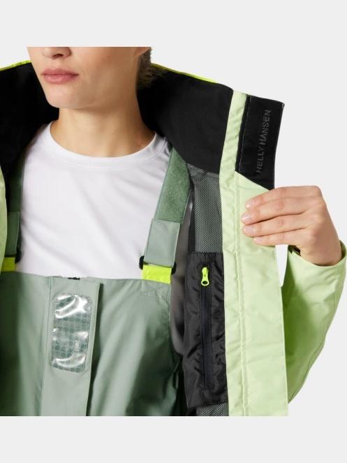 jacheta pentru navigatie pt. femei Helly Hansen W Pier 4.0 Jacket verde 4
