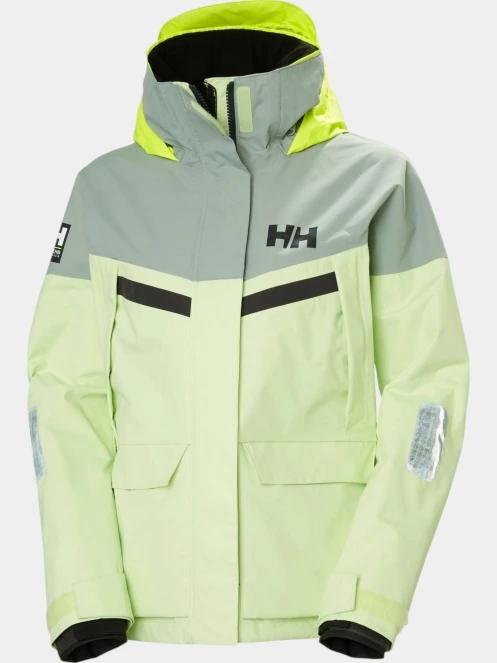 jacheta pentru navigatie pt. femei Helly Hansen W Pier 4.0 Jacket verde 8