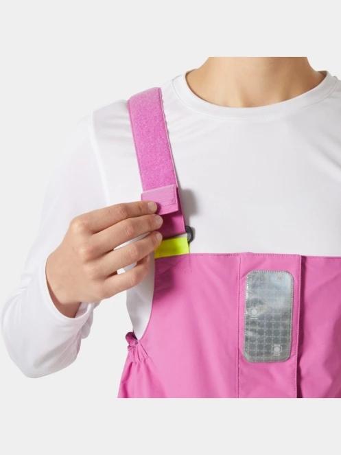 jacheta pentru navigatie pt. femei Helly Hansen W Pier 4.0 Bib roz 6