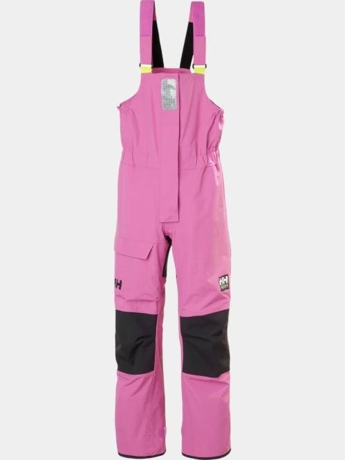 jacheta pentru navigatie pt. femei Helly Hansen W Pier 4.0 Bib roz 7