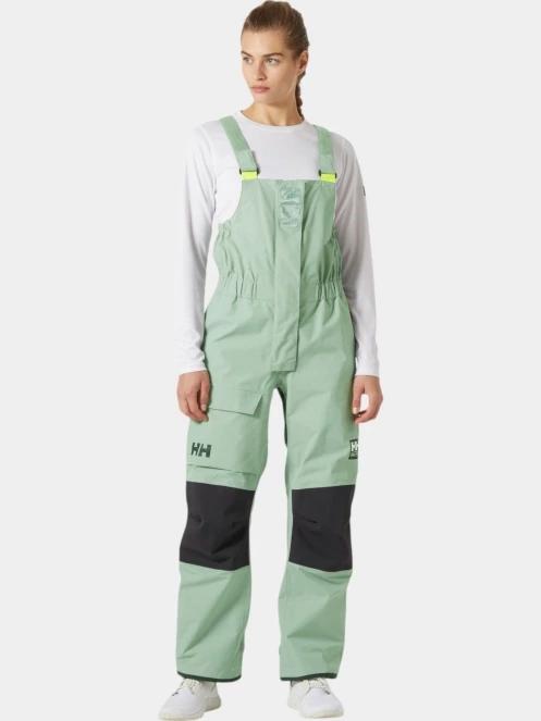 jacheta pentru navigatie pt. femei Helly Hansen W Pier 4.0 Bib verde 2