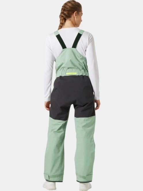 jacheta pentru navigatie pt. femei Helly Hansen W Pier 4.0 Bib verde 3