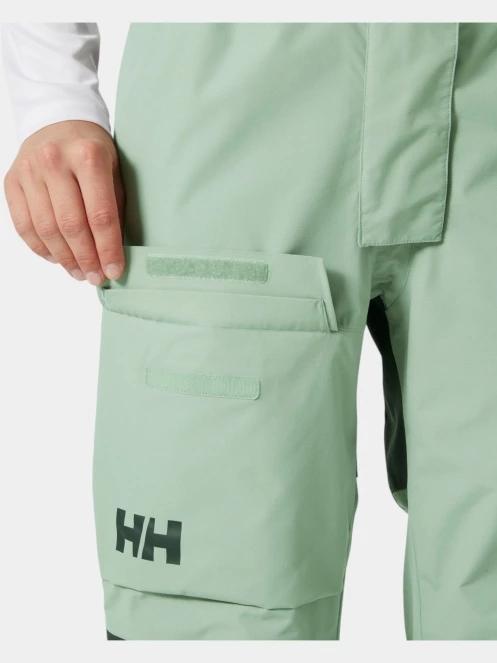 jacheta pentru navigatie pt. femei Helly Hansen W Pier 4.0 Bib verde 6