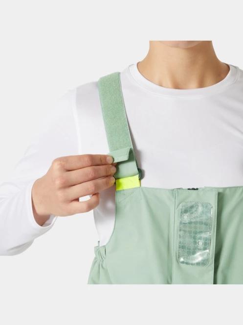 jacheta pentru navigatie pt. femei Helly Hansen W Pier 4.0 Bib verde 7
