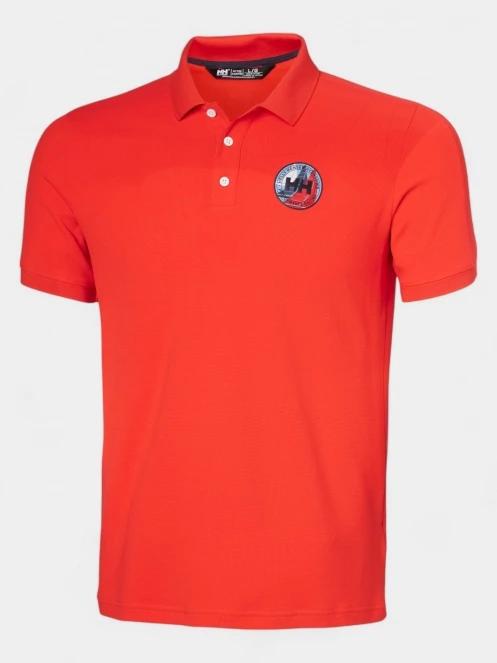 tricou cu guler pt. barbati Helly Hansen Hp Race Polo 2.0 rosu 6